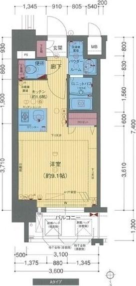 間取図(平面図)