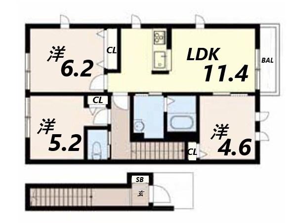 間取図(平面図)