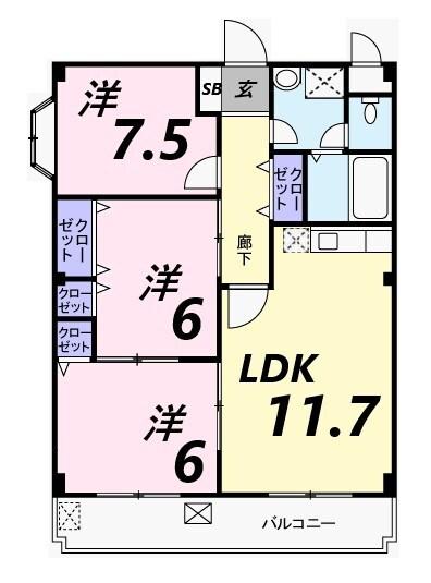 間取図(平面図)