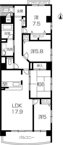 間取図(平面図)