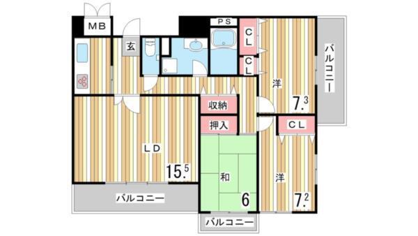 間取図(平面図)