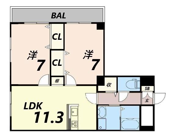 間取図(平面図)