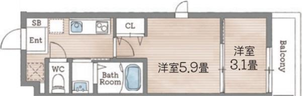 間取図(平面図)