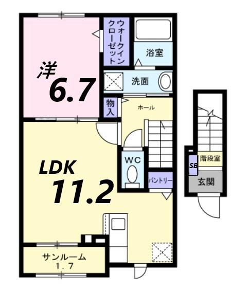間取図(平面図)