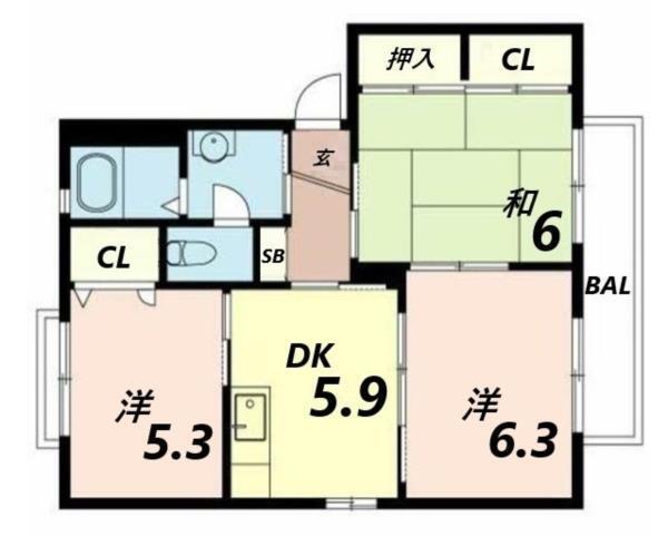 間取図(平面図)