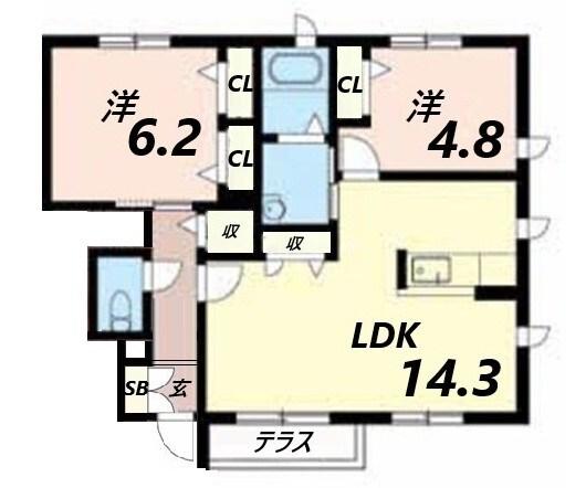 間取図(平面図)