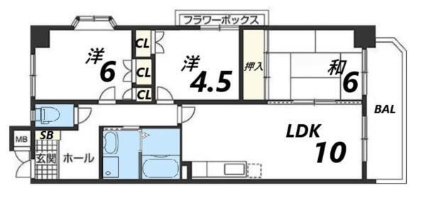間取図(平面図)