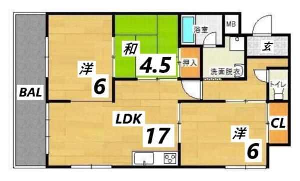 間取図(平面図)