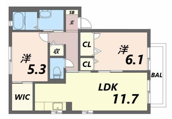 間取図(平面図)