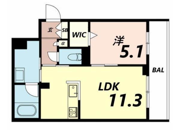 間取図(平面図)
