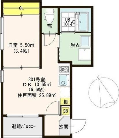 間取図(平面図)