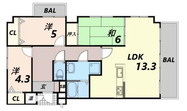 間取図(平面図)