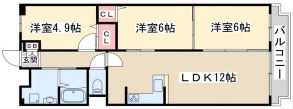 間取図(平面図)