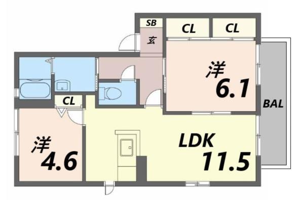 間取図(平面図)