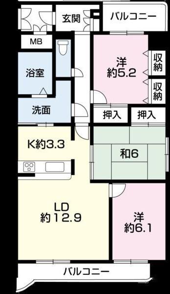 間取図(平面図)