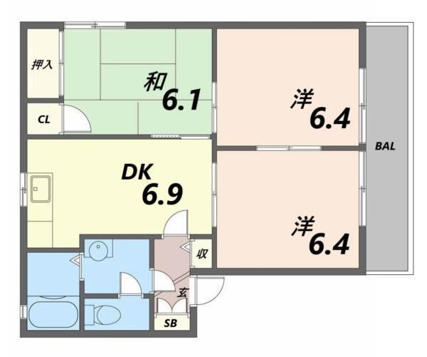間取図(平面図)