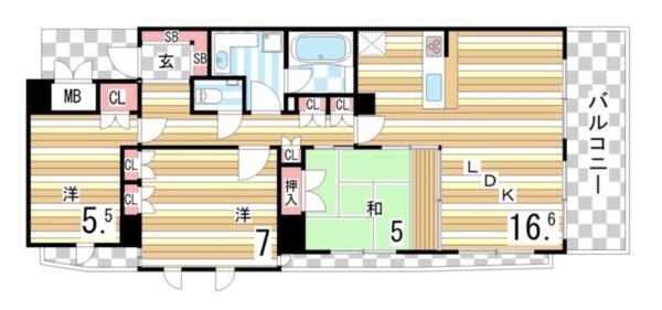 間取図(平面図)