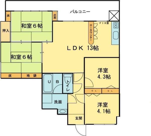 間取図(平面図)