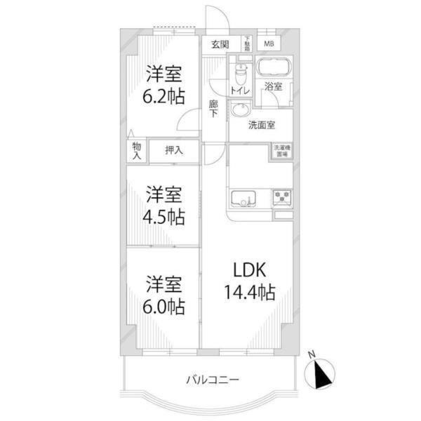 間取図(平面図)