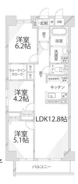 間取図(平面図)