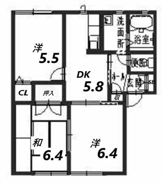 間取図(平面図)
