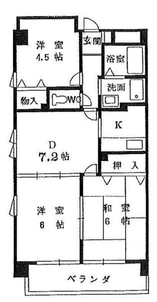 間取図(平面図)