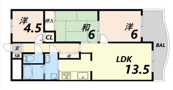 間取図(平面図)