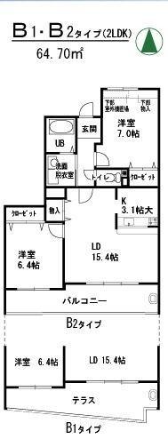 間取図(平面図)