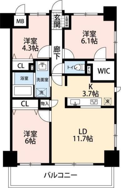 間取図(平面図)