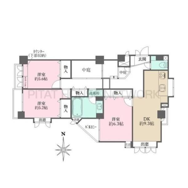 間取図(平面図)