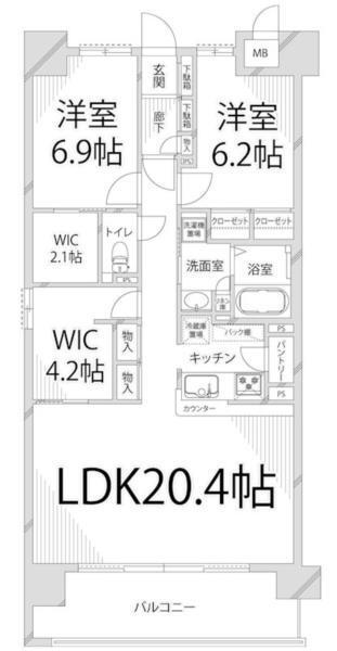 間取図(平面図)