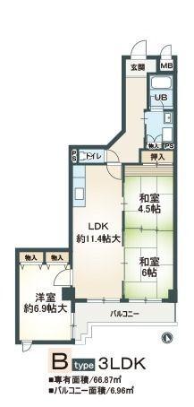 間取図(平面図)