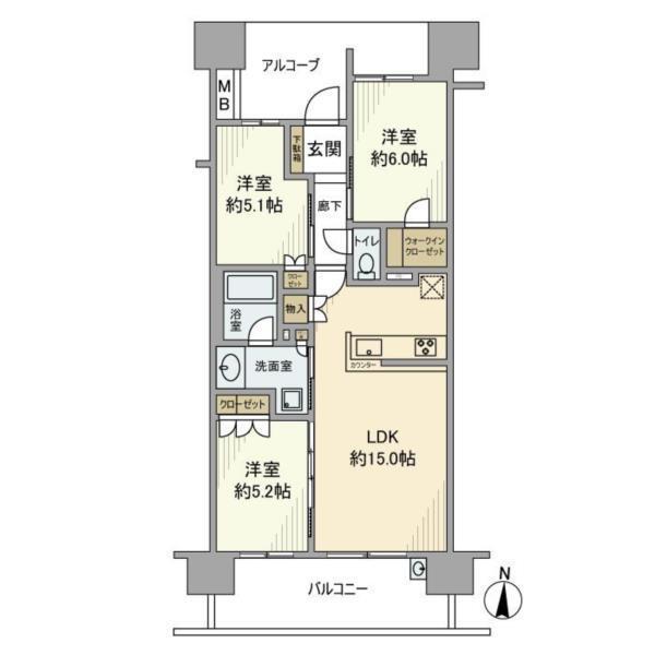 間取図(平面図)