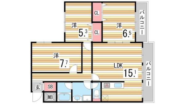 間取図(平面図)