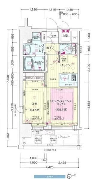間取図(平面図)