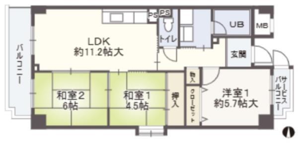間取図(平面図)