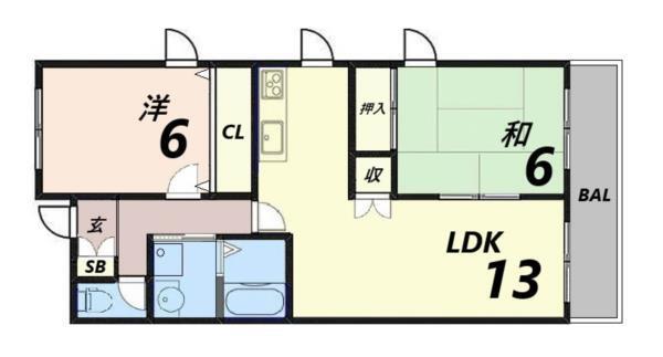 間取図(平面図)