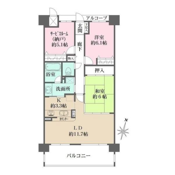 間取図(平面図)