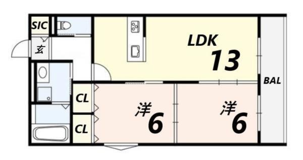 間取図(平面図)