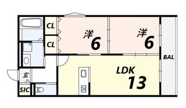 間取図(平面図)