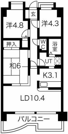 間取図(平面図)