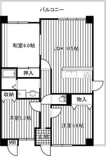 間取図(平面図)