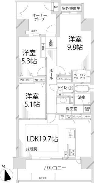 間取図(平面図)