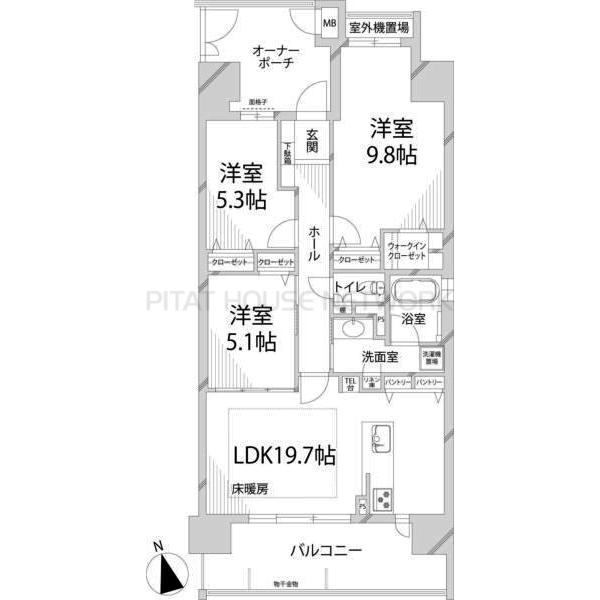 間取図(平面図)