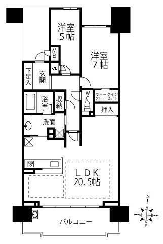 間取図(平面図)