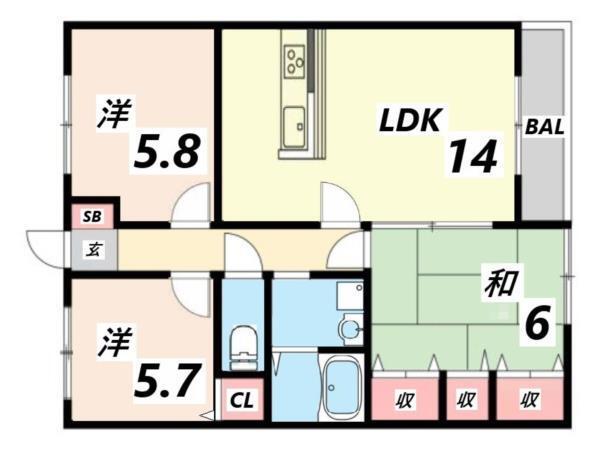 間取図(平面図)