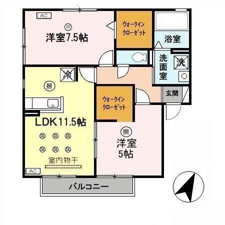 間取図(平面図)