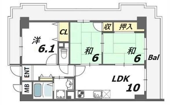 間取図(平面図)