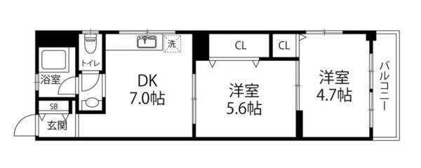 間取図(平面図)