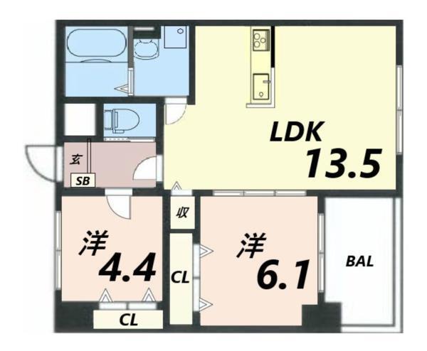 間取図(平面図)